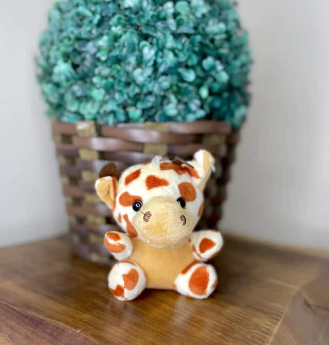 Mini Girafa de Pelúcia