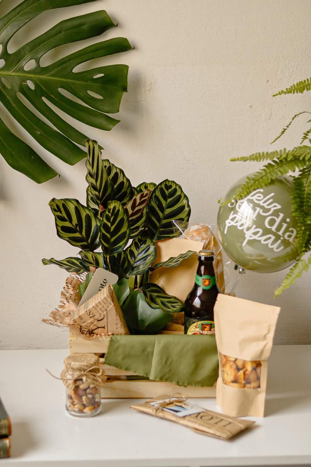 Caixote Maranta Colorado Lote 3 4