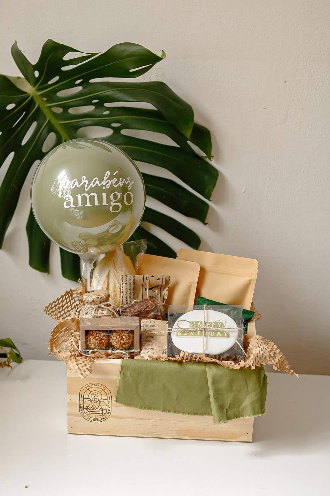 Caixote Café com Festa Completo