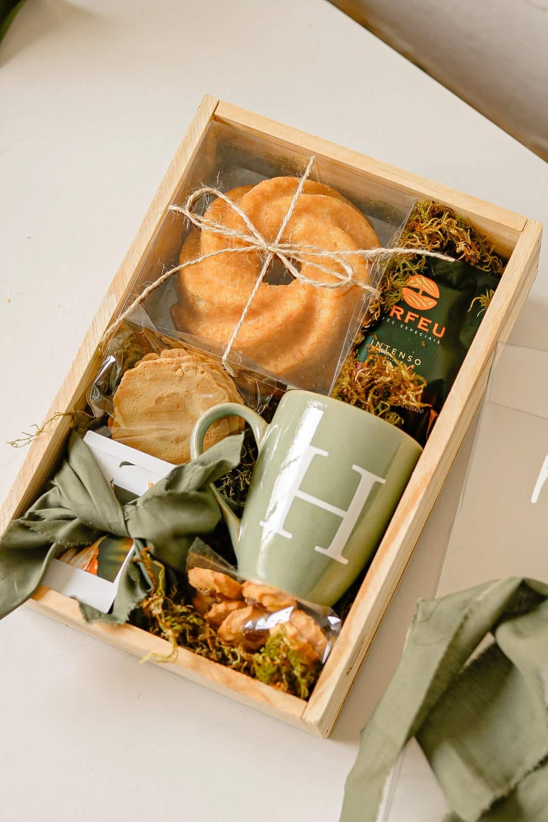 Caixote Café com Caneca 1