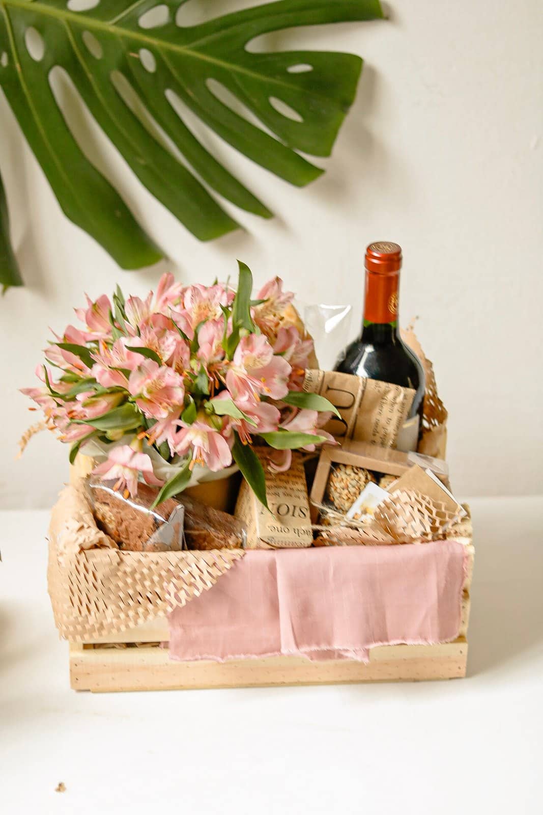 Caixote Italiano Floral