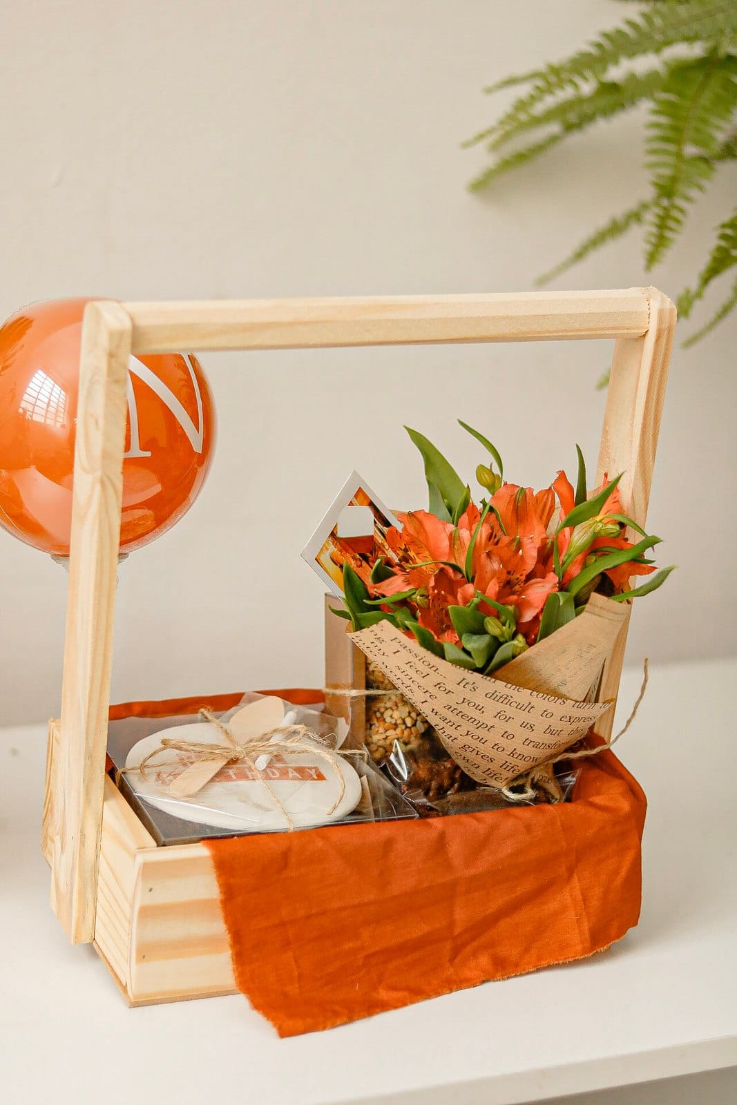 Caixote Niver Balão