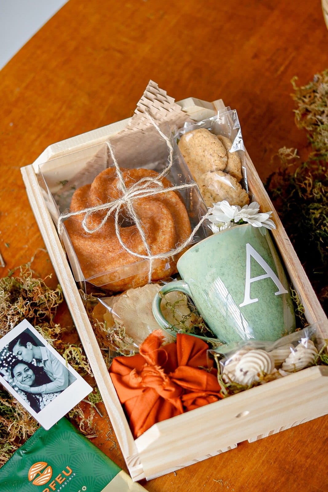 Caixote Café com Caneca