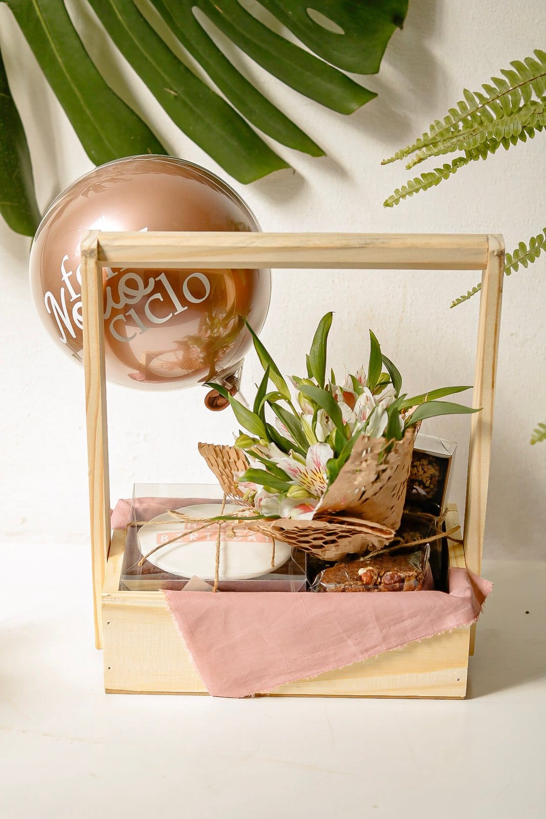 Caixote Niver Balão