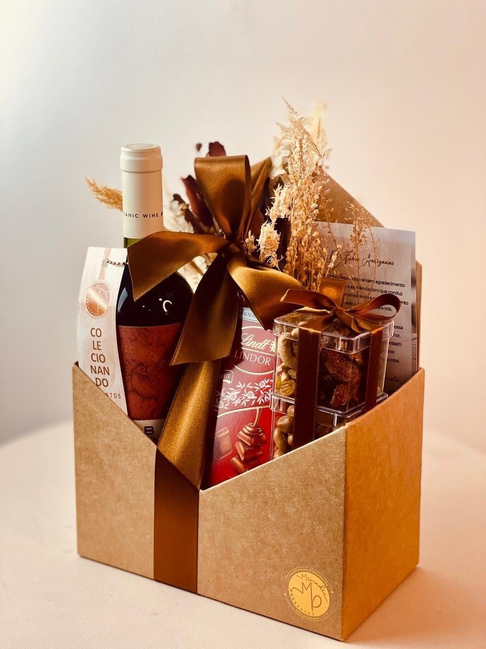 Box Envelope Celebrando Vinho Tinto