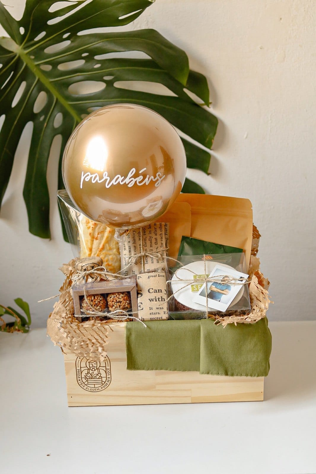 Caixote Café com Festa Completo