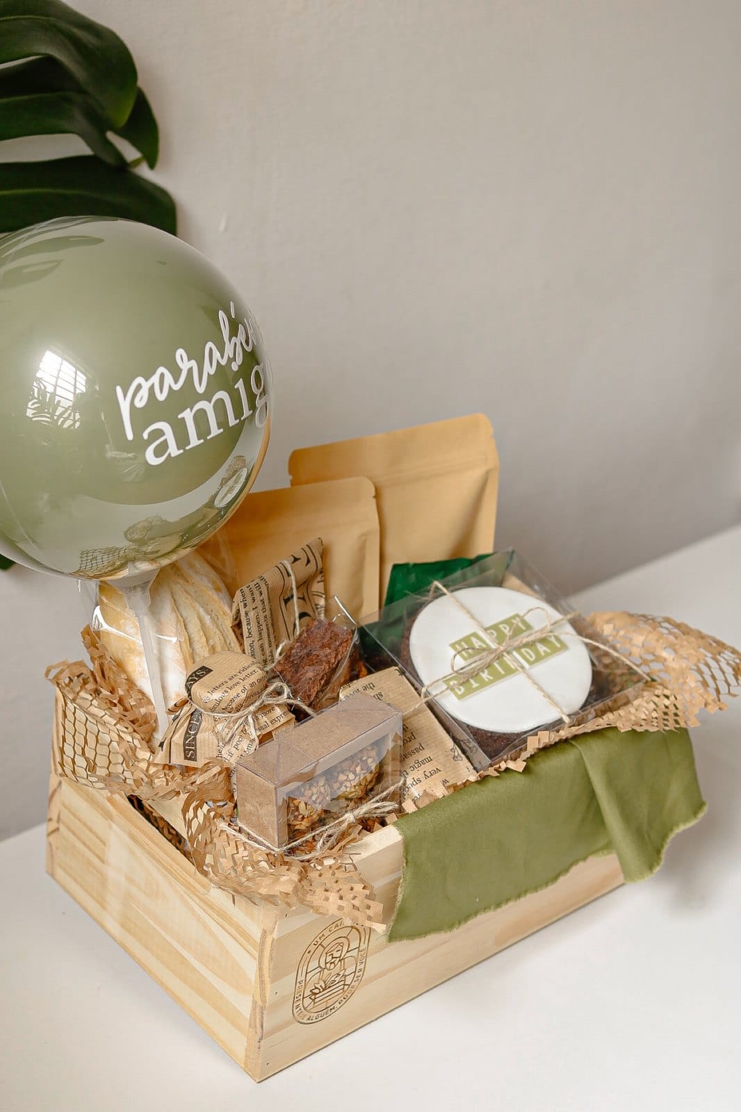 Caixote Café com Festa Completo