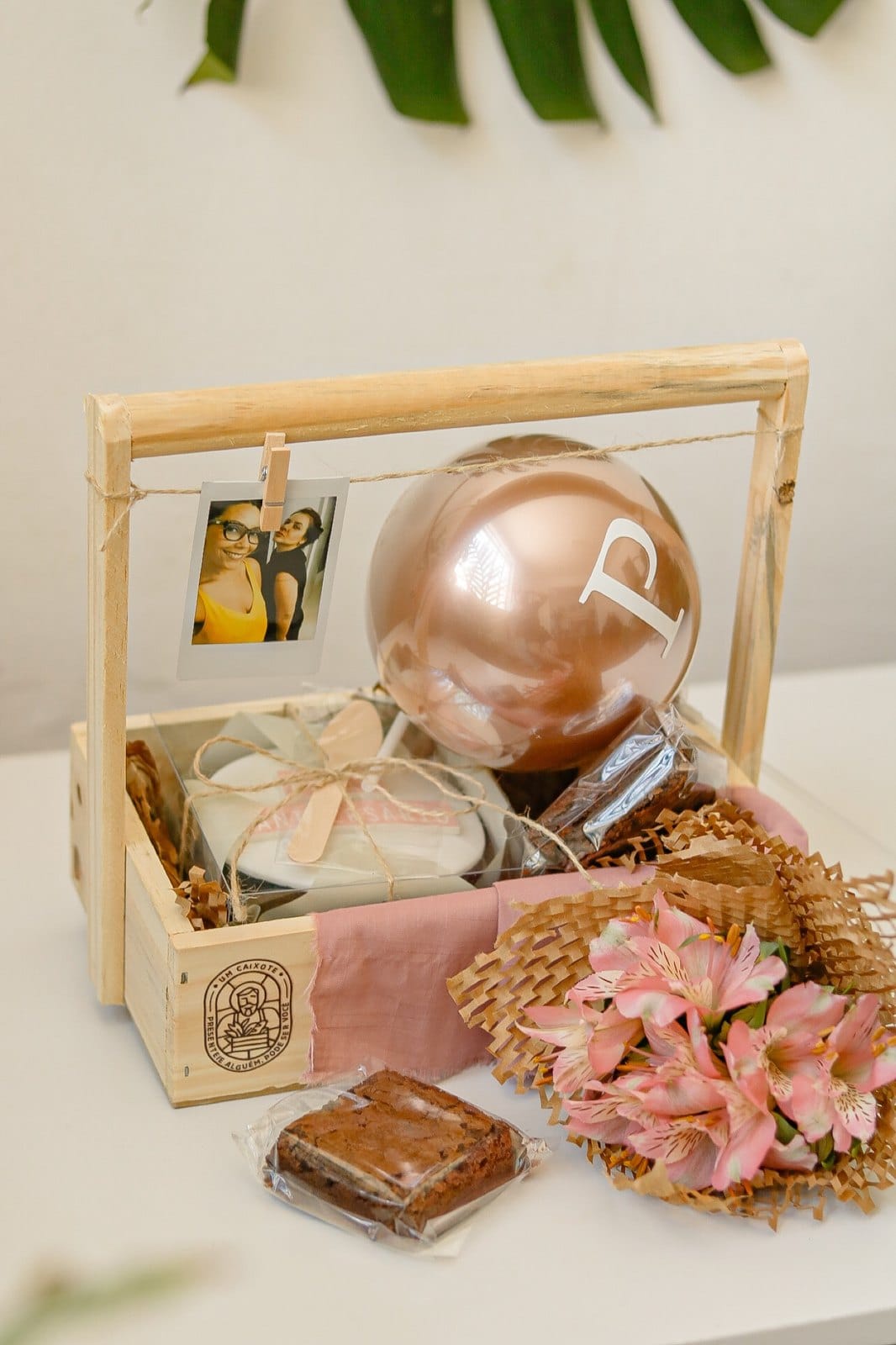 Caixote Niver com Café